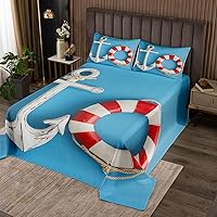 Vista 21 de Erosebridal Juego de colcha con temática oceánica, tamaño Queen, diseño de tortugas marinas para niñas y niños, lindo juego de colcha de animales