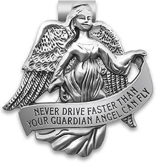 Guardian Angel Visor Clip Car Sun Visor Accessories Bless Driving Safety Religious Gift for Teens, Family, Parent, Friend, New and Old Driver (1 Pcs)