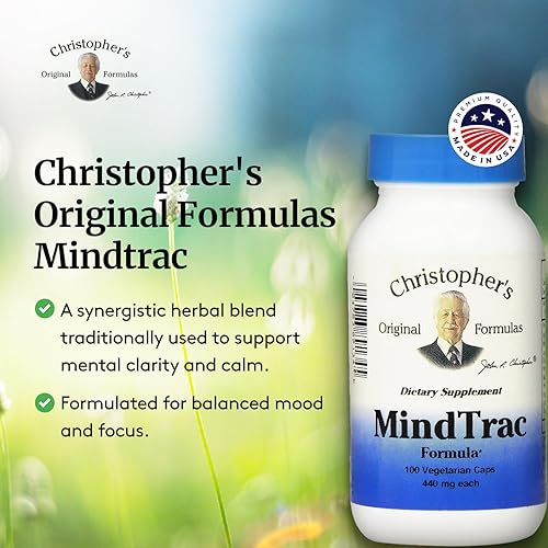 Miniatura 4 de Dr. Christopher's Formula Mindtrac, 100 unidades
