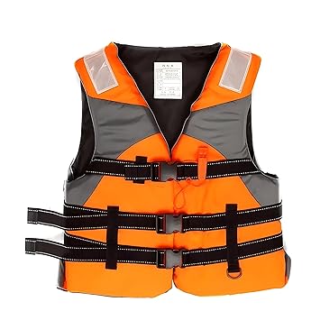 A. SHARIF Adult Life Jacket Type III PFD (150N Buoyancy) | Adjustable Straps, Lightweight & Breathable | for Swimming, Fishing, Sailing, Kayaking | Water Safety Gear| Dual Color