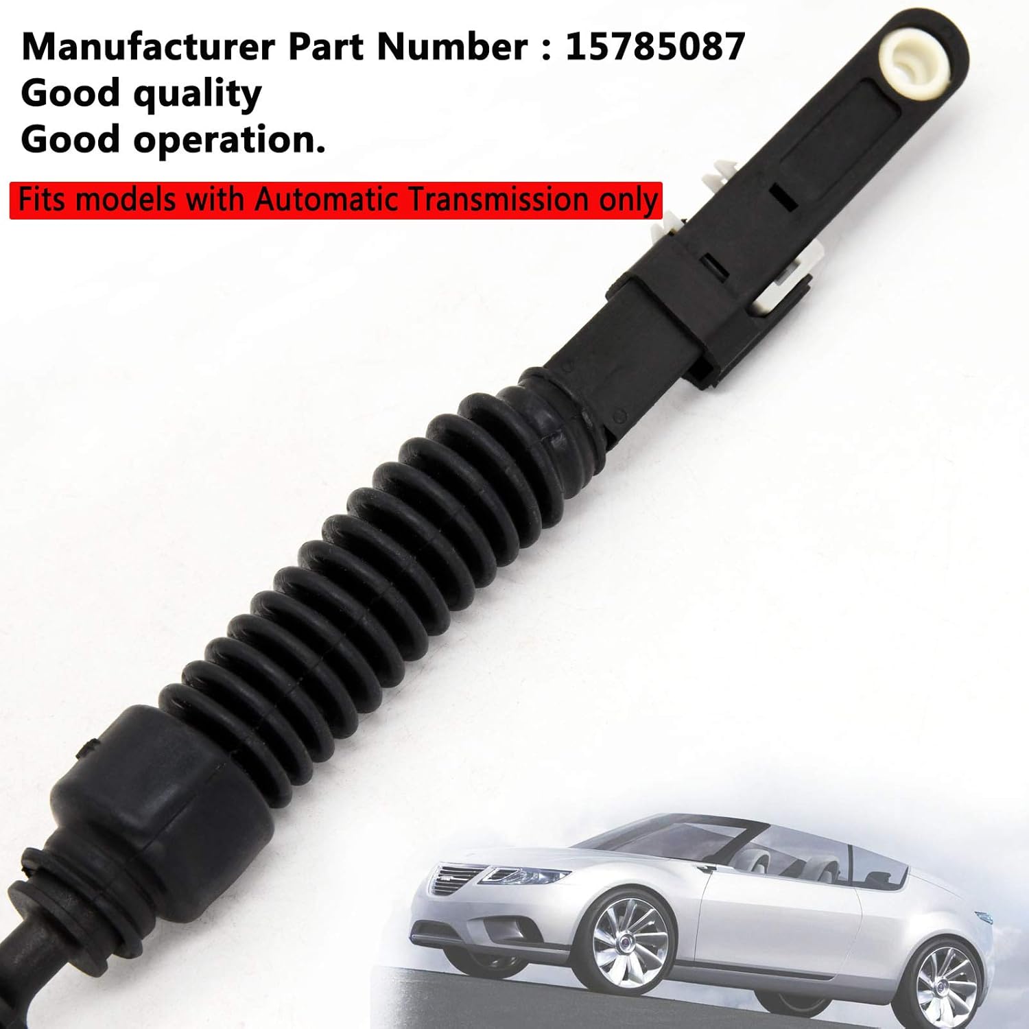 15785087 Equipment Automatic Transmission Shifter Shift Selector Cable, Auto Transmission Control Lever Cable,Compatible with GM Chevy GMC Buick Isuzu Saab Oldsmobile Envoy Trailblazer,By LIYYOO : Automotive