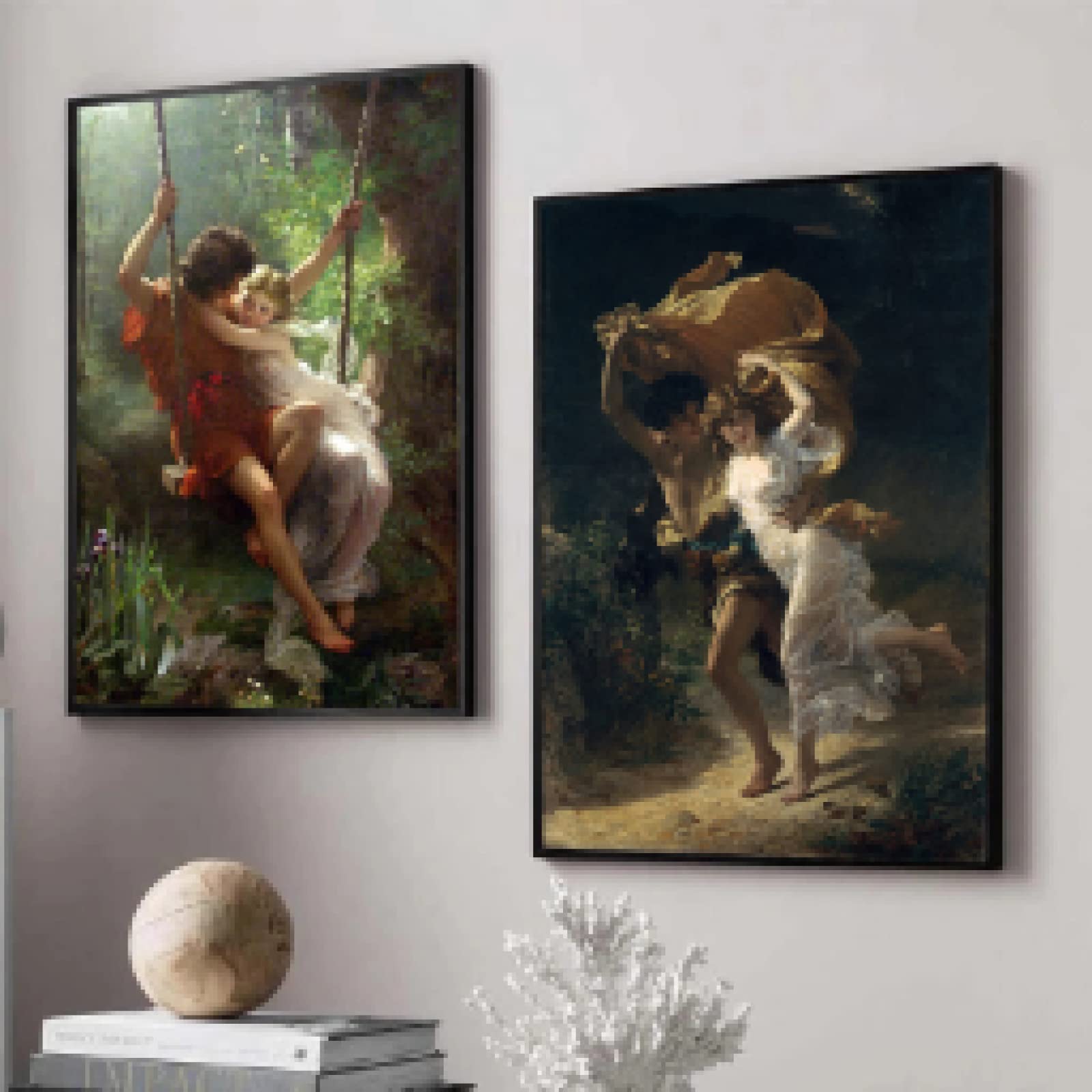 絵画 リトグラフ ピエール リテリエ「冬の川」ARCHES アルシュ 水彩紙