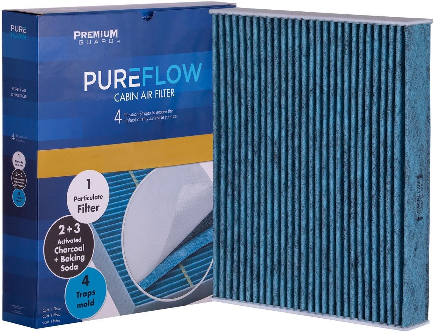 Condition photo showing New/Like New for pureflow pc99542x cabin air filter | fits 2020-2026 ford explorer 2.3l, 3.0l, escape 1.5l, 2.0l, 2.5l, police interceptor utility 3.0l, 3.3l