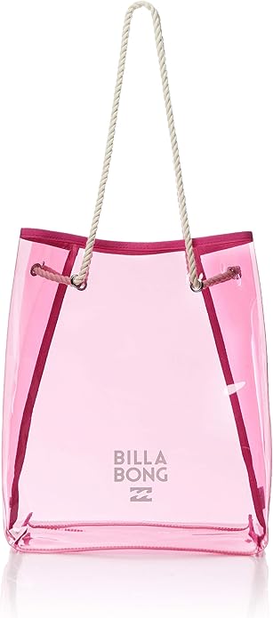 Amazon ビラボン トートバッグ ビニール素材 Aj013 946 Tote Bag 透明 バッグ おしゃれ Pnk ピンク Billabong ビラボン トートバッグ