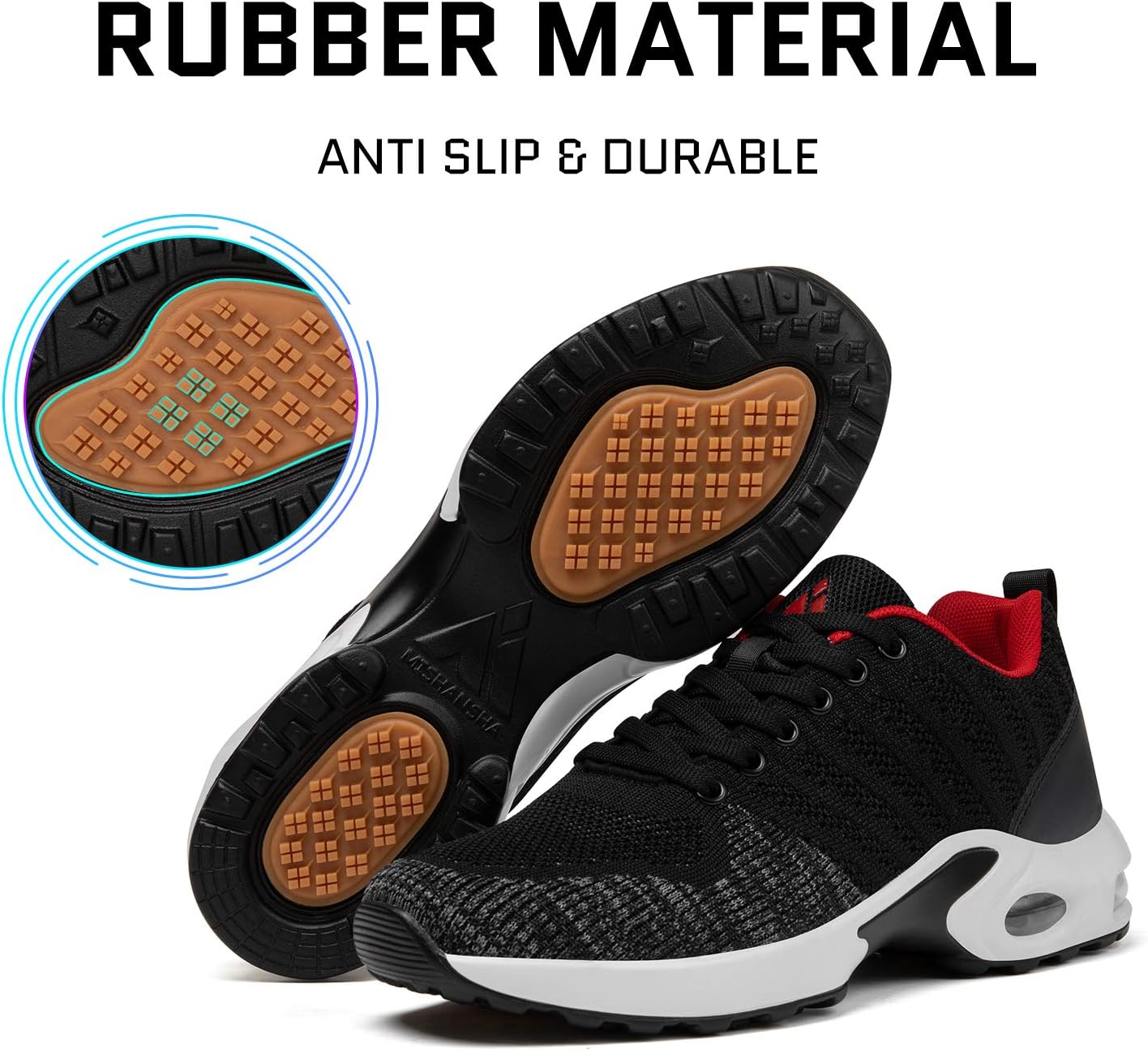 Mishansha Womens Sneakers Air Cushion Running Tennis Shoes Women Lightweight Arch Support Walking Shoes - Image 6