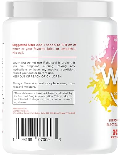 Miniatura 3 de WAETER  Polvo de hidratación de colágeno y electrolitos  Sin azúcar  Sin OMG  Sin gluten  Paleo  Sin soja  Sin lácteos  Alimentado con pasto y