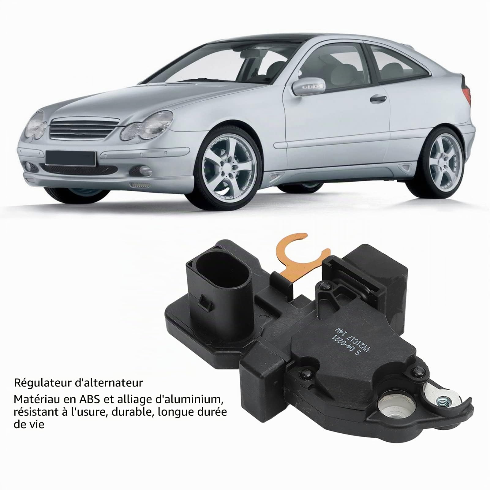 Régulateur d'alternateur Noir Performance Stable Longue Durée F00M145225 pour Voiture