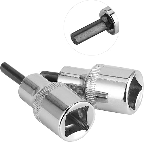 Miniatura 8 de KIMISS Enchufe de carcasa de puntal, 2 piezas de puntal de transmisión de 1/2 pulgada y abrazadera de cubo de tuerca, herramienta removedor de