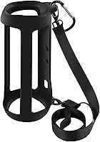 Vista 1 de Funda de silicona para JBL FLIP 5 impermeable portátil Bluetooth altavoz, cubierta de goma suave de gel, bolsa de almacenamiento de viaje con correa