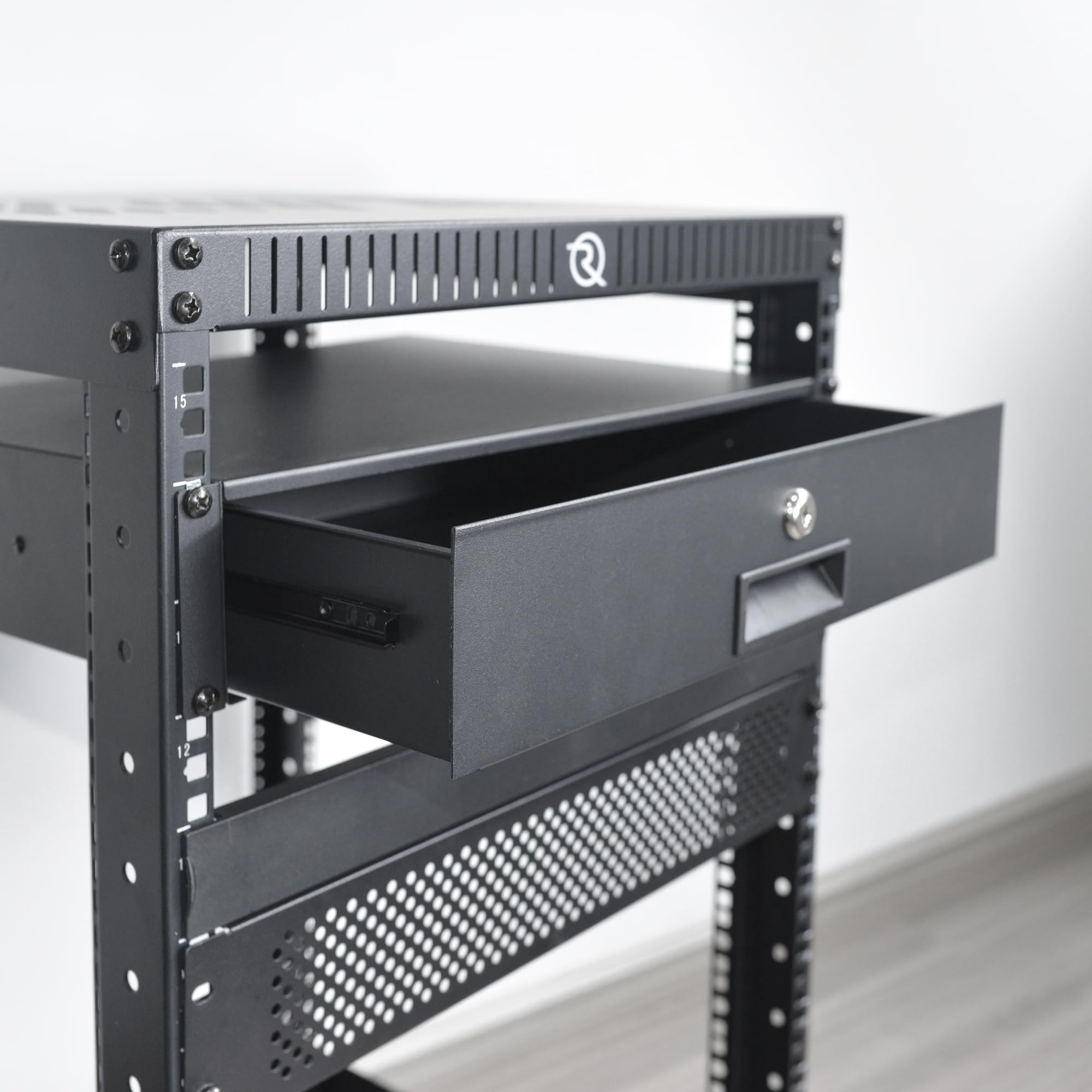 Riveco Server Racks Snapklik.com : RIVECO 2U Rack Drawer 14 Inches Deep, Server Rack Mount ...