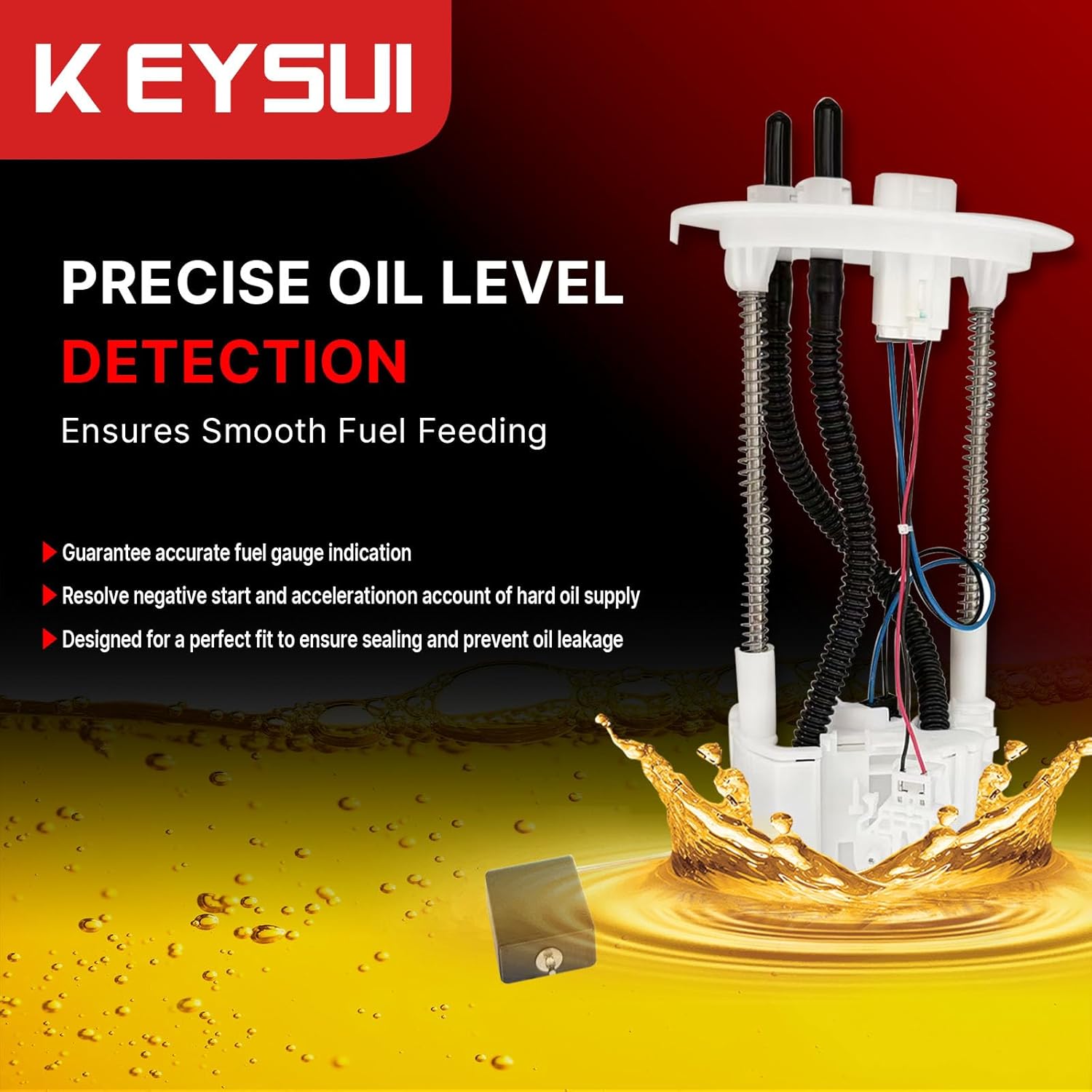 Electric Fuel Pump Module Assembly Compatible with Toyota 4Runner 2005 2006 2007 2008 2009 V6 4.0L, 4Runner 2005 V8 4.7L, Replace# 7702035112 E9074M SP9016M