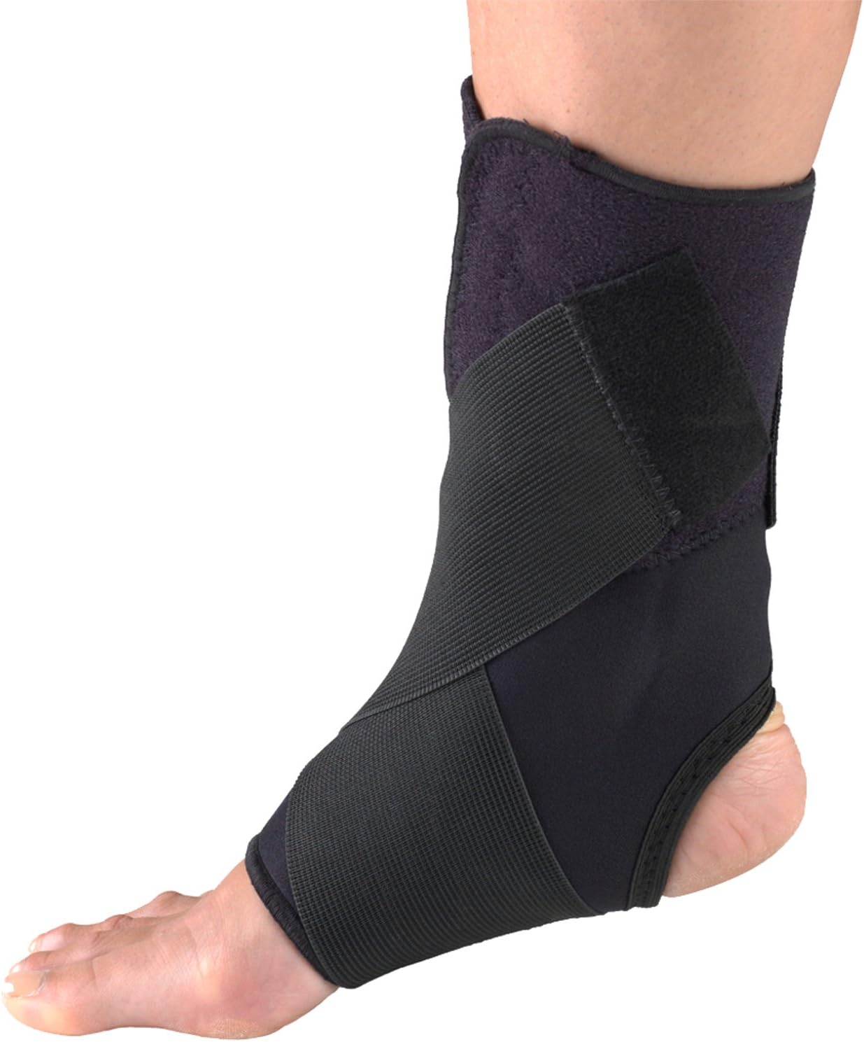 Amazon Com Otc Ankle Support Slip On Figure 8 Wrap Around Strap Large Health Household