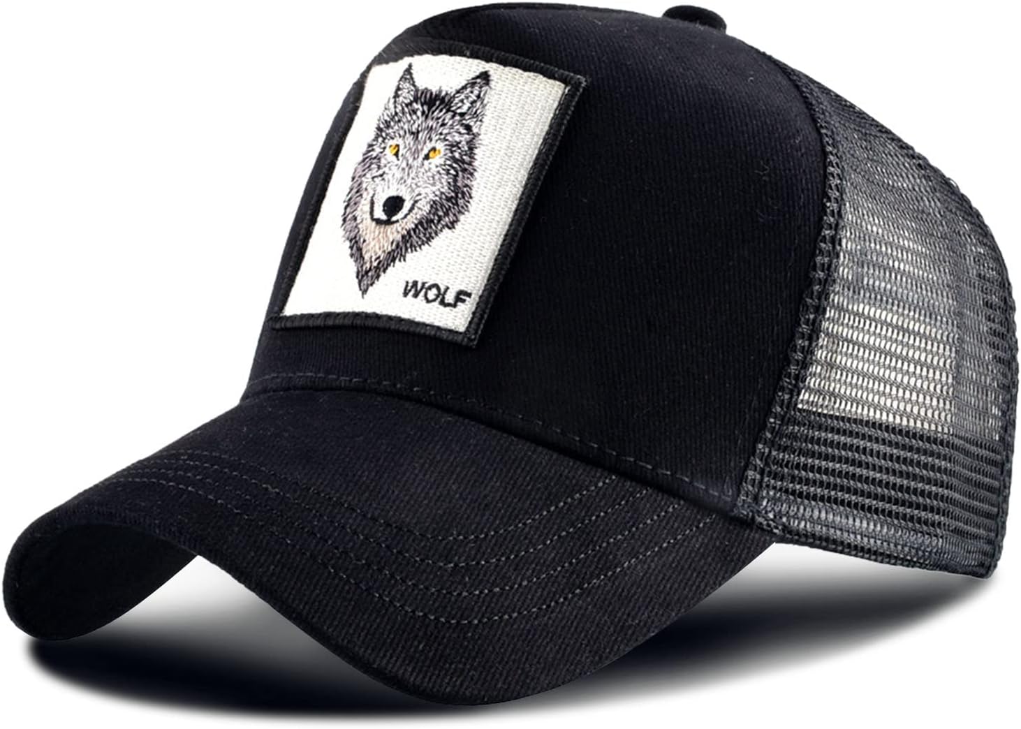 Baseball Cap for Men Women,5 Panel Adjustable Plain Trucker Cap Mesh Back Sports Casual Cap Summer Sun Hat for Unisex