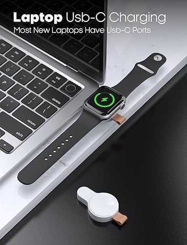 Miniatura 2 de Cargador USB C magnético portátil sin cable para Apple iWatch Ultra Se Series 9 8 7 SE 6 5 4 3, reloj de automóvil de carga rápida, accesorios