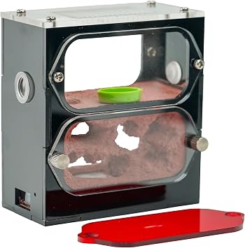 Honey Pot Ant Nest Formicarium with Inner Water Tank, Acrylic Ant Farm Habitat for Small Ant Colonies, 3.74 x 4.13 x 1.18 in