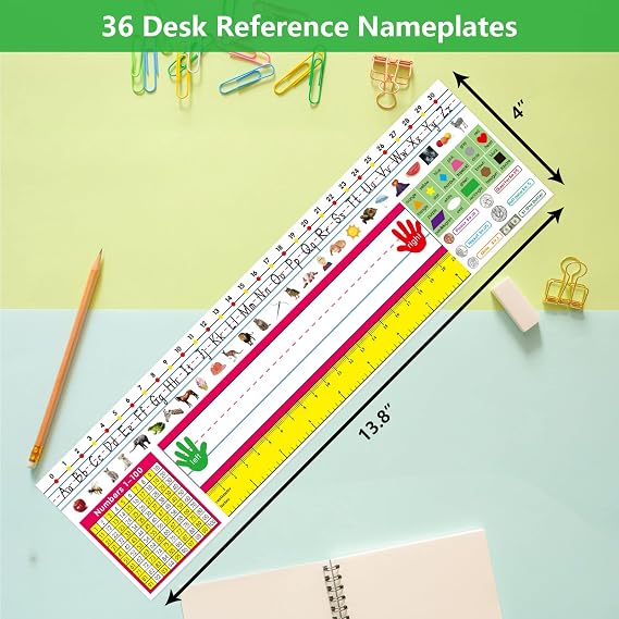 Fancy Land Desk Reference Nameplates Traditional Manuscript Nameplates
