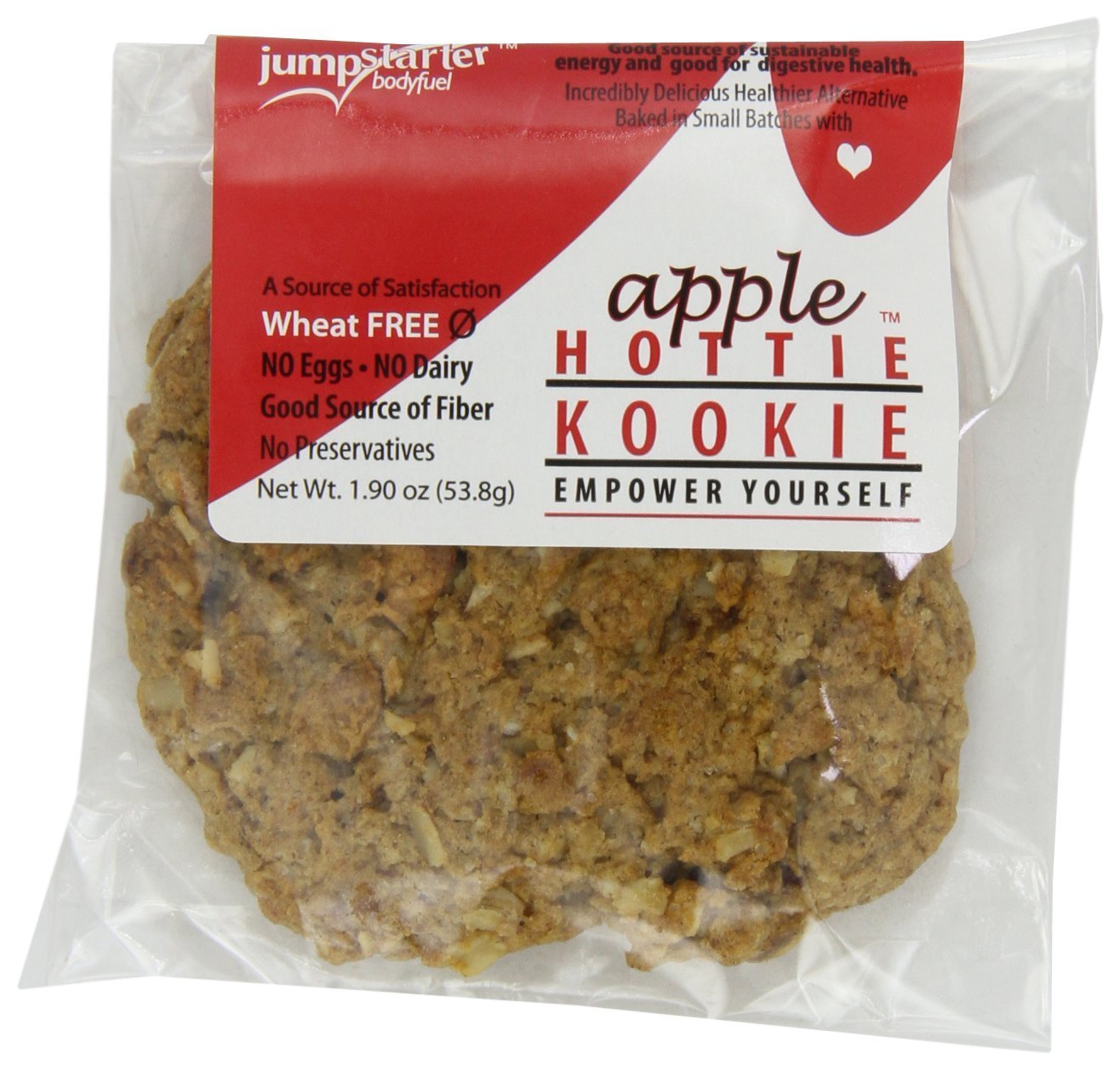 Jumpstart Bodyfuel All Natural Gluten Free Cookie, Chocolate Chip, 1.9 Ounce (Pack of 12) image 4