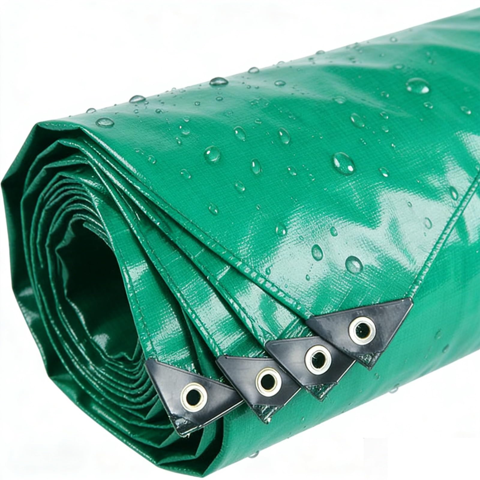 Lona con ojales impermeable 100x440 protectora exterior multiusos verde