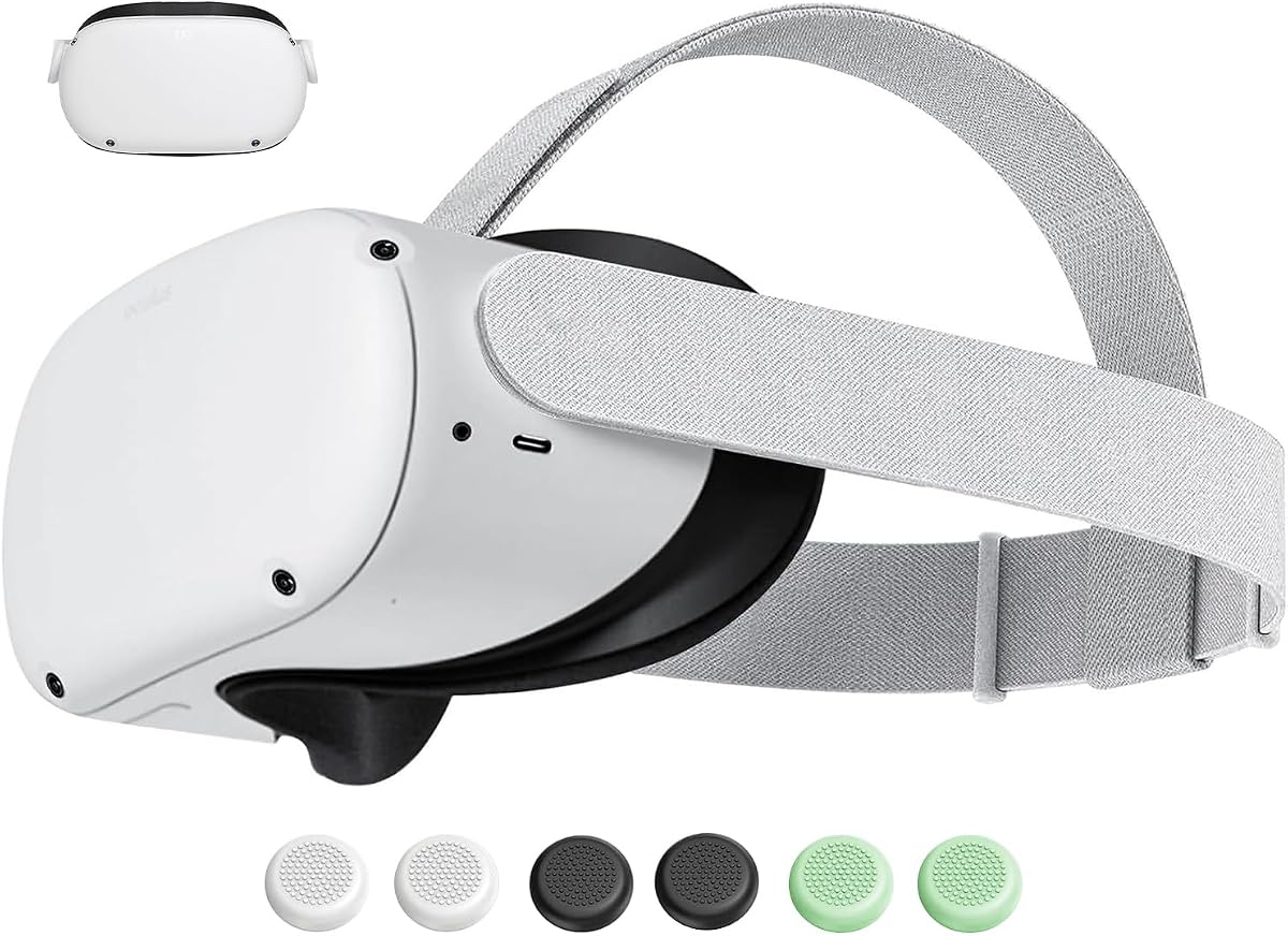 Correa para la cabeza de repuesto original para Meta Oculus Quest 2, accesorios VR de inmersión en juegos y comodidad mejorada compatibles con Oculus/Meta Quest 2 Elite Strap