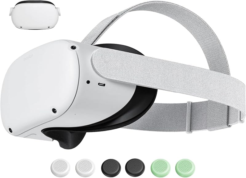 Correa para la cabeza de repuesto original para Meta Oculus Quest 2, accesorios VR de inmersión en juegos y comodidad mejorada compatibles con Oculus/Meta Quest 2 Elite Strap