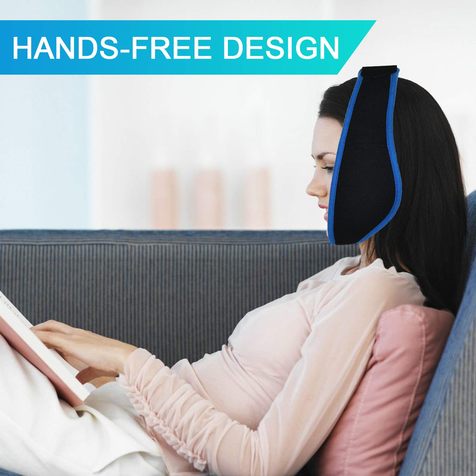 Buy Wisdom Teeth Ice Pack, Face Ice Pack for Jaw, 4 Gel Packs & 2 Round