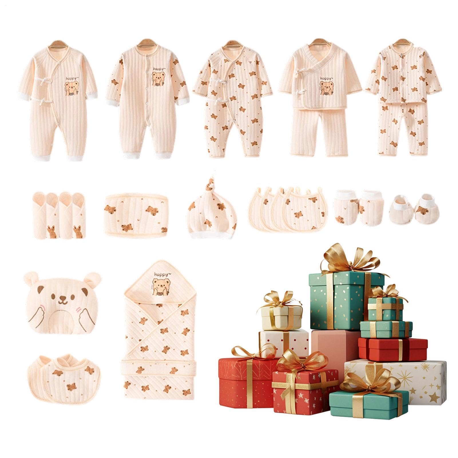 Kinder Mädchen Bekleidungs-Set - Baumwoll Unisex Niedliches Outfit Set | Weiche Und Angenehm Atmungsaktive Kinderbekleidung | Für Die Mütter Zu Hause Babyparty Geburtstag Fotografie Wunschliste Und Al