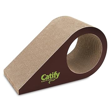 Best Pet Supplies Catify Droplet Cardboard Cat Scratcher