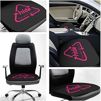 Amazon.co.jp: hide 車用アイスシルククッション カーシート冷感座布団