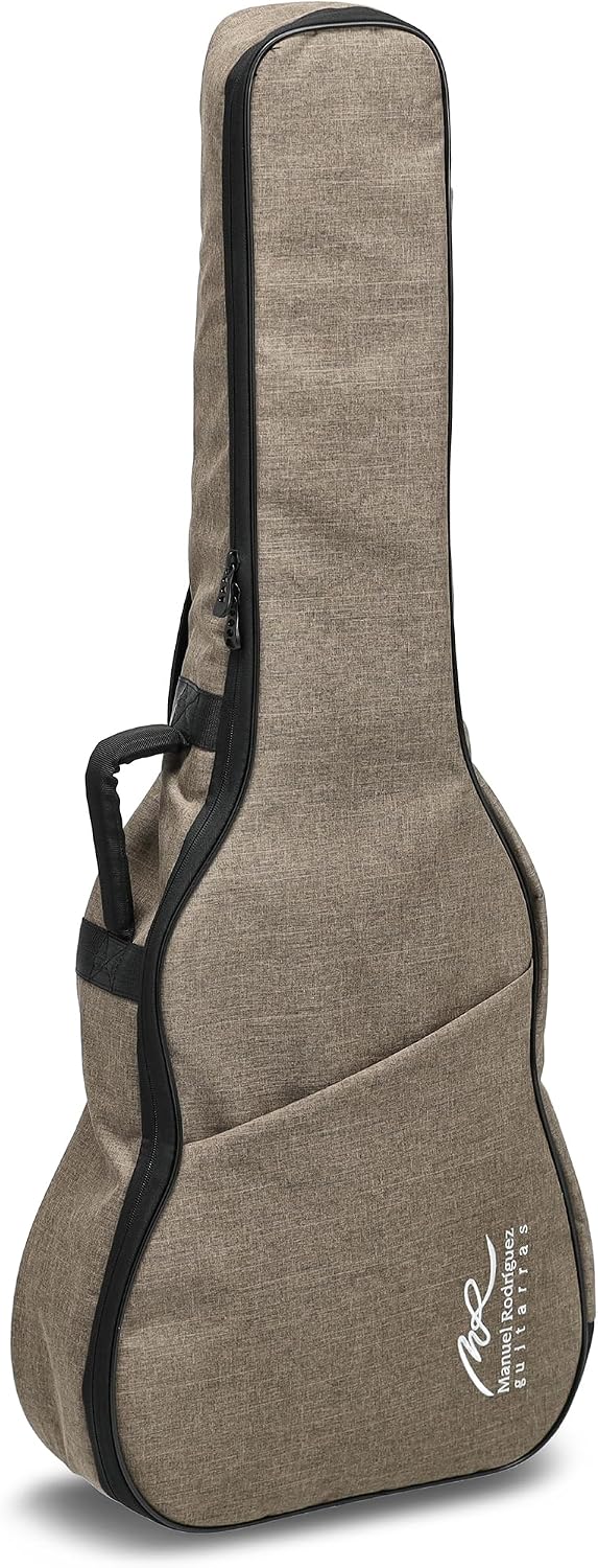 Guitar Bag/gig Bag for Concert Guitar 4/4 - Cordura - Tear-Resistant, Water-Resistant - 20 mm Padding - Colour: Marrón