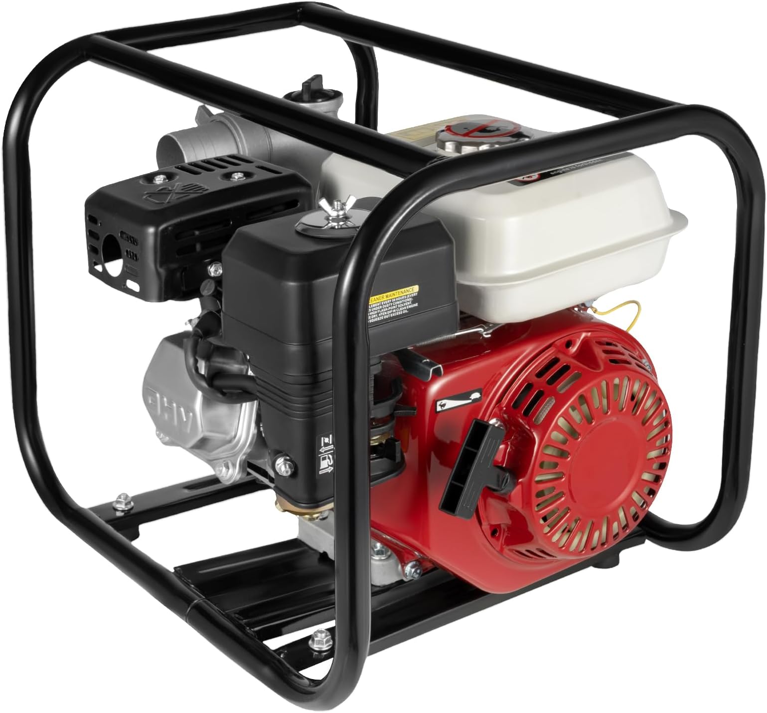 6.5HP 2 Inch Gas Powered Irrigation Water Pump, Portable Water Transfer Lightweight High Pressure Petrol Pump for Agricultural Irrigation, Landscape Maintenance or Horticulture