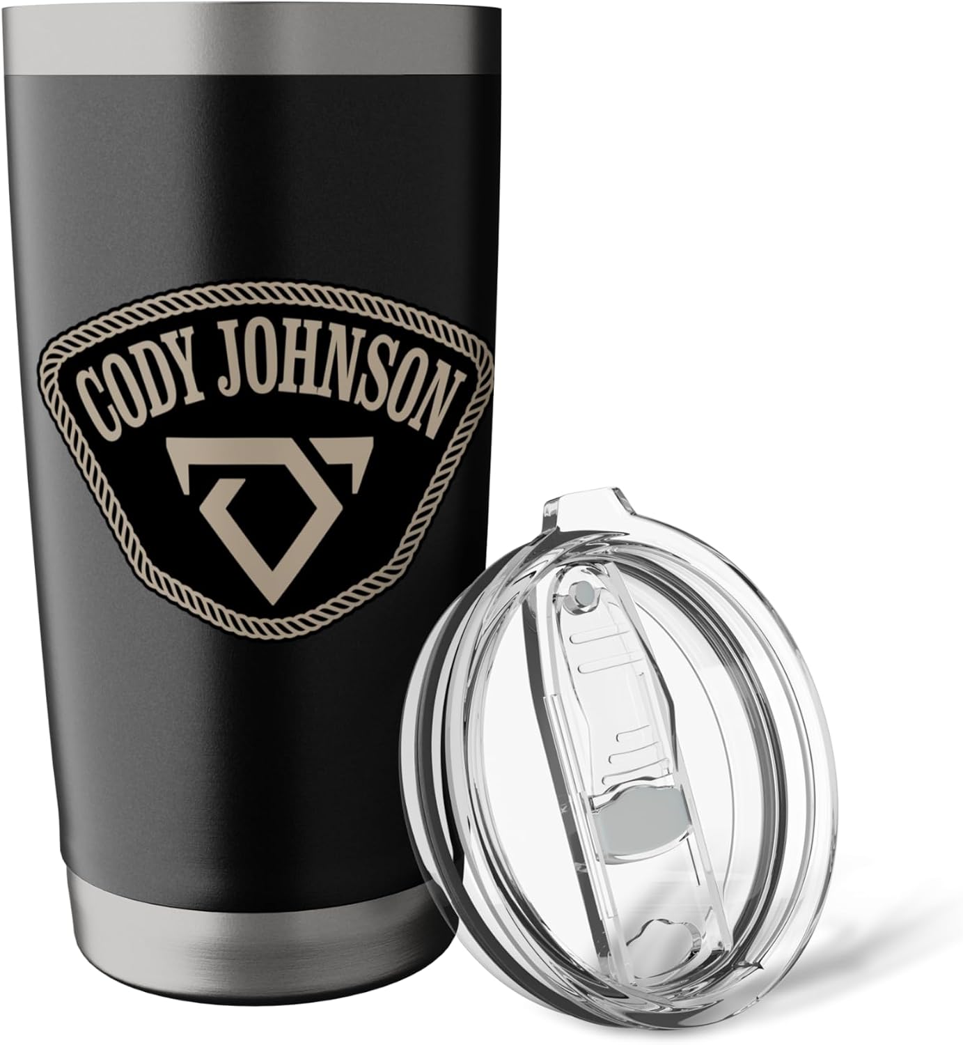 Cody Johnson Patch Stainless Steel Insulated Tumbler