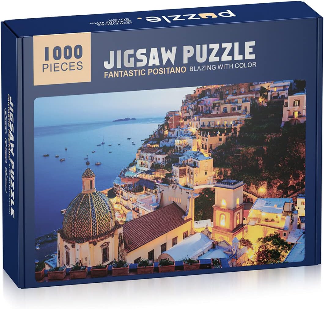 Housmile Jigsaw Puzzles 1000 Piece for Adults and Up, Cat World Puzzles, A-F Letter On The Back, 16.73 x 11.81inch Children's Gifts Educational Toys,Environmental Friendly Material : Toys & Games