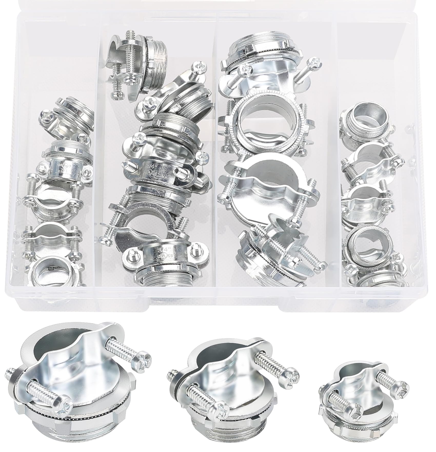Hromee Cable Connectors - 20 Pack for Electrical Boxes -7