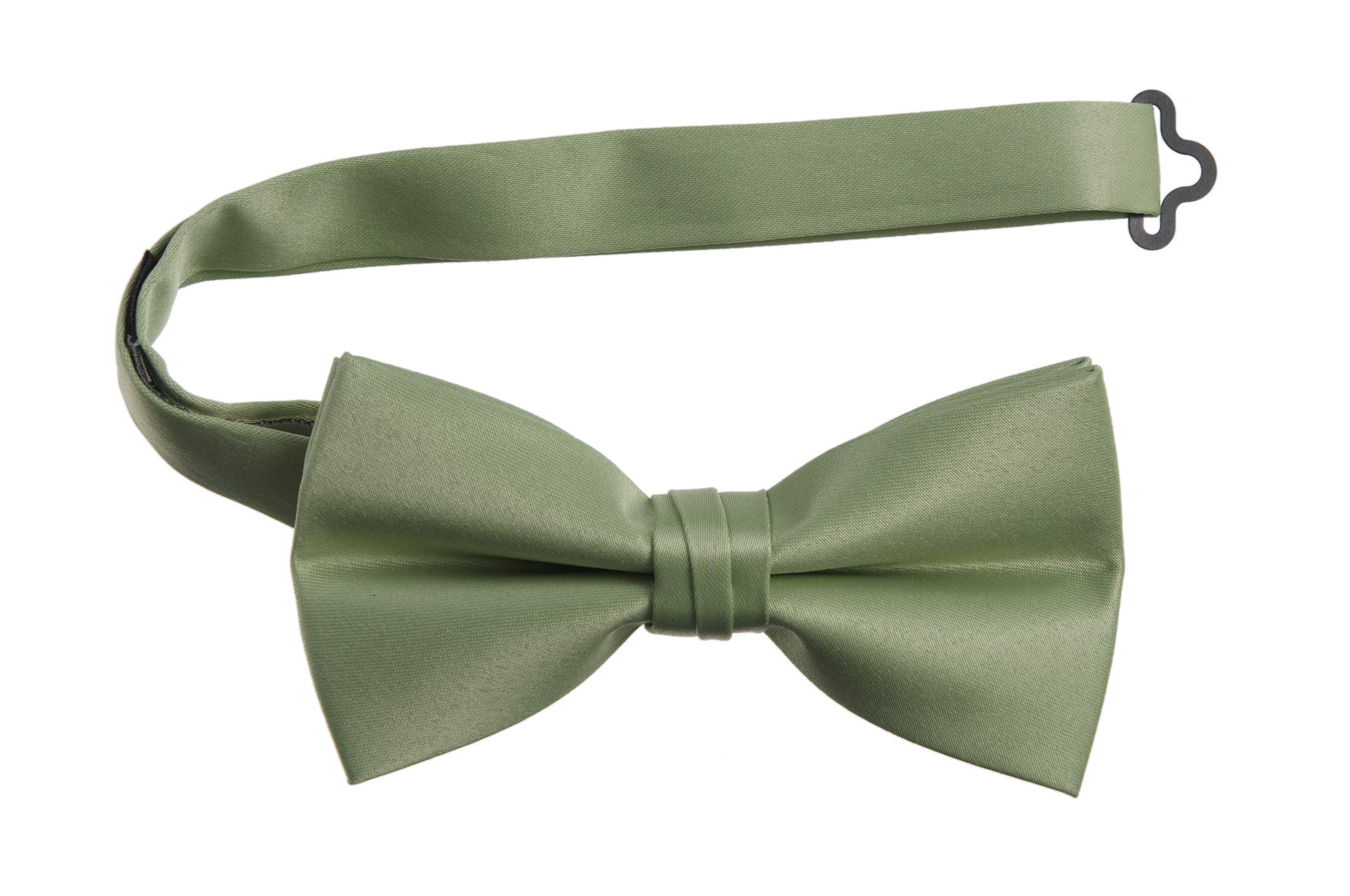 TuxgearAdjustable Satin Bow Tie for Men Youth Boys Toddlers in Assorted Colors