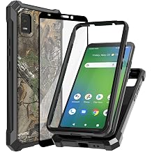 Ailiber for Cricket Vision Plus Phone Case Slim, Screen Protector-Camo