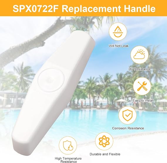 SPX0722F Replacement Handle Compatible with Hayward Trimline Ball Valves Models SP0722, SP0722S, SP0723