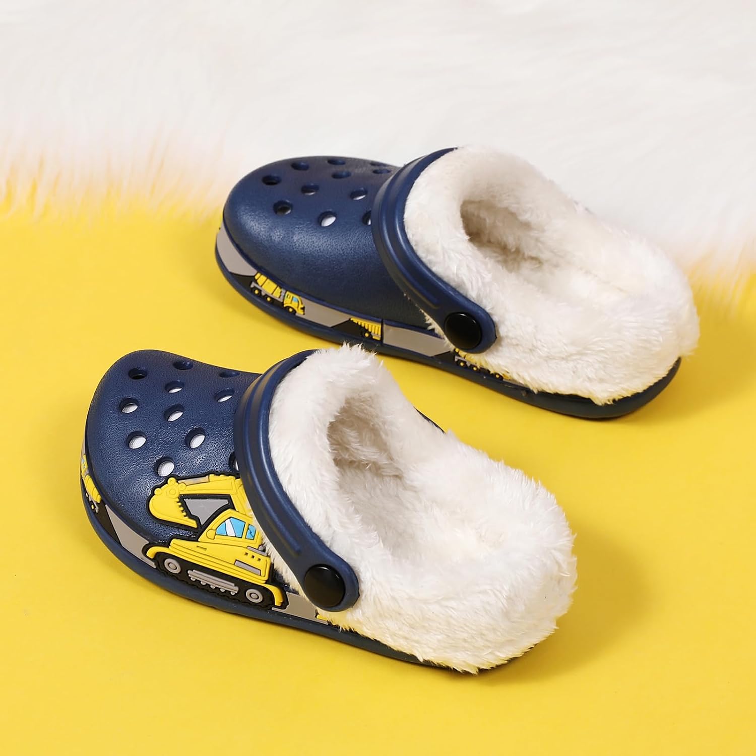 YuanDiann Sabot De Plage Enfant Garçon Fille - Chaussures Jardin Mules Sandales Été Clogs Antidérapantes EVA (Rose + Rose Rouge)