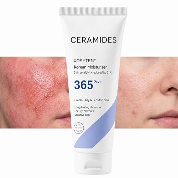 365 days Repair Cream with Ceramides, Time Reverse Cream, Korean moisturizer face cream, For all skin types, 24-hour hydration, non-greasy, Korean Skin Care, 80 mL / 2.70 fl.oz. 2.7 Fl Oz, 1