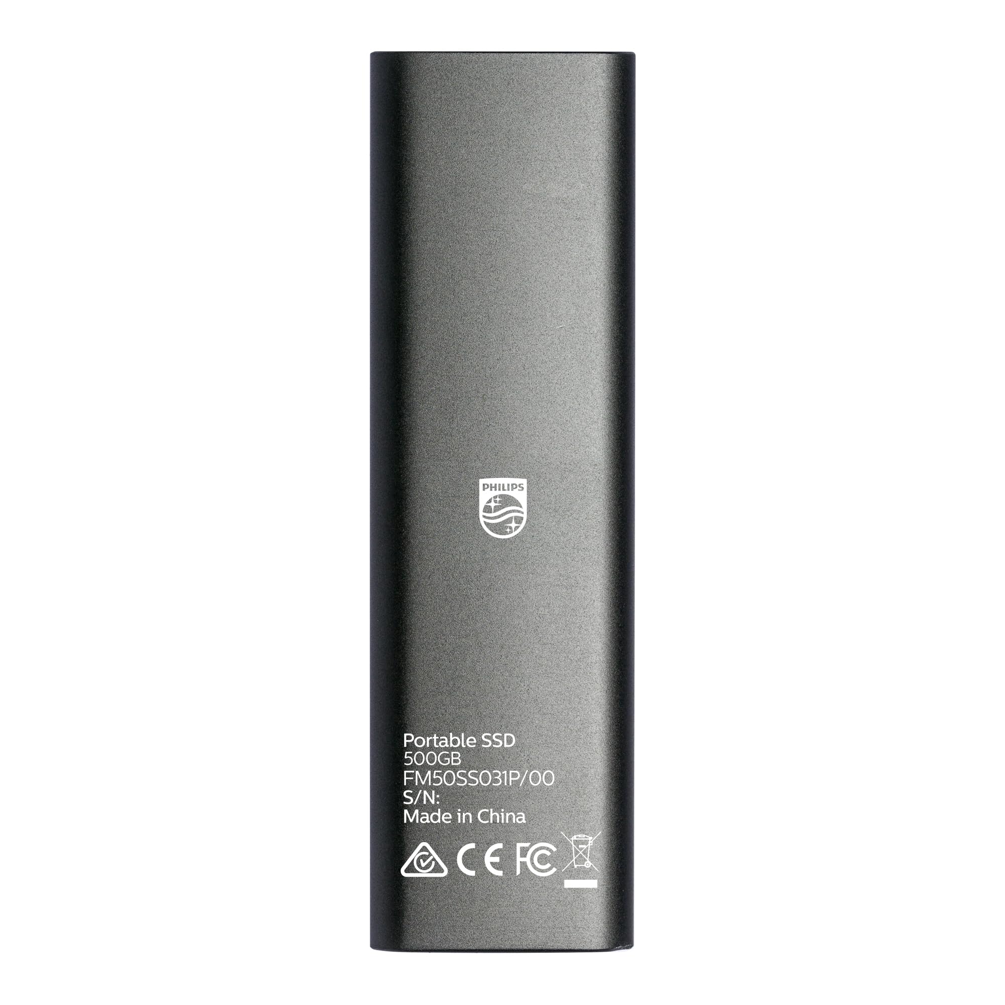 PHILIPS External Portable SSD 500GB - Ultra Slim SATA Ultra