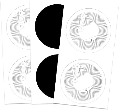 15Pcs NTAG215 NFC Stickers, NFC Tags NFC Stickers Blank Round Tags Programmable NFC Tag 504 Bytes Memory 13.56MHz RFID Tag for All NFC-Enabled Devices and Smartphones25 mm/ 1 Inch