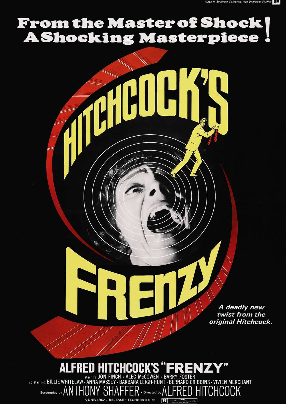 Omg Printing Alfred Hitchcock Frenzy Poster/Print/Picture Satin Photo Paper - A3-297Mm X 420Mm