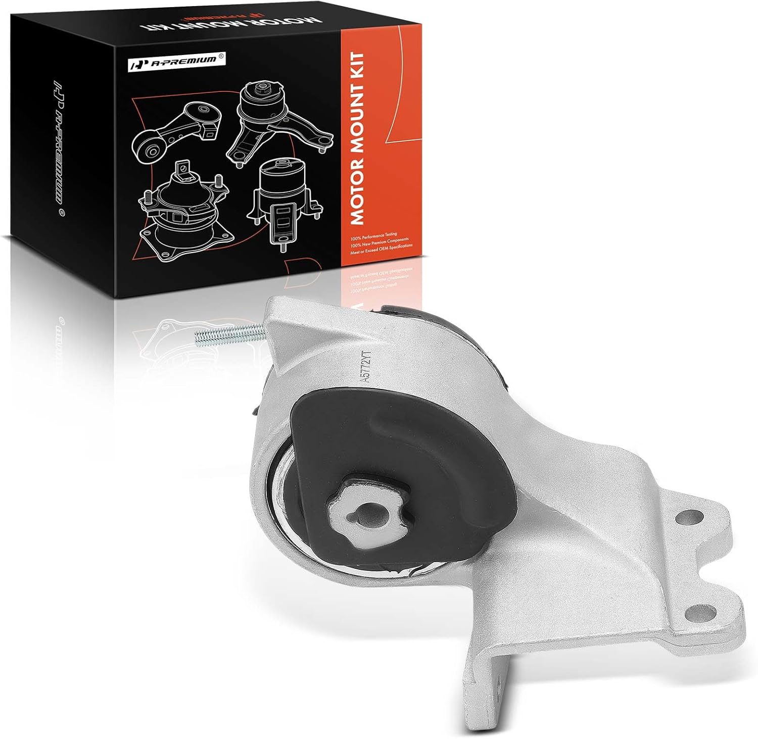 A-Premium Left Transmission Mount Compatible with Ford Taurus 2013-2017, Special Service Police Sedan 2014-2018 & Lincoln MKT 2013-2016, 2.0L, Automatic Transmission