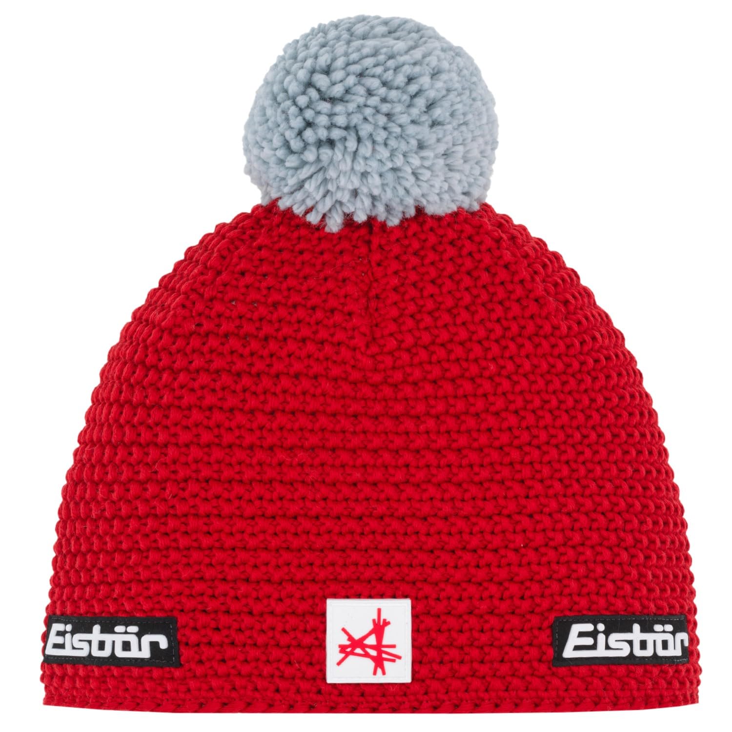Eisbär Mütze Damen & Herren Jamie Pompon Ski Austria - Merino Unisex mit Fleece schützt vor Kälte und Wind - Klassische Bunte Bommelmütze Strickmütze Haube aus Österreich