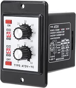 Amazon.com: Delay Relay Module, Twin Timer Relay On Off Knob Control ...