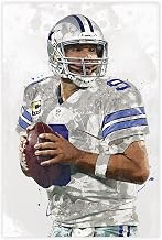 McBean Tony Romo Football Poster8 Canvas Art Posters Home Fine Decorations Unframe:12x18inch(30x45cm)