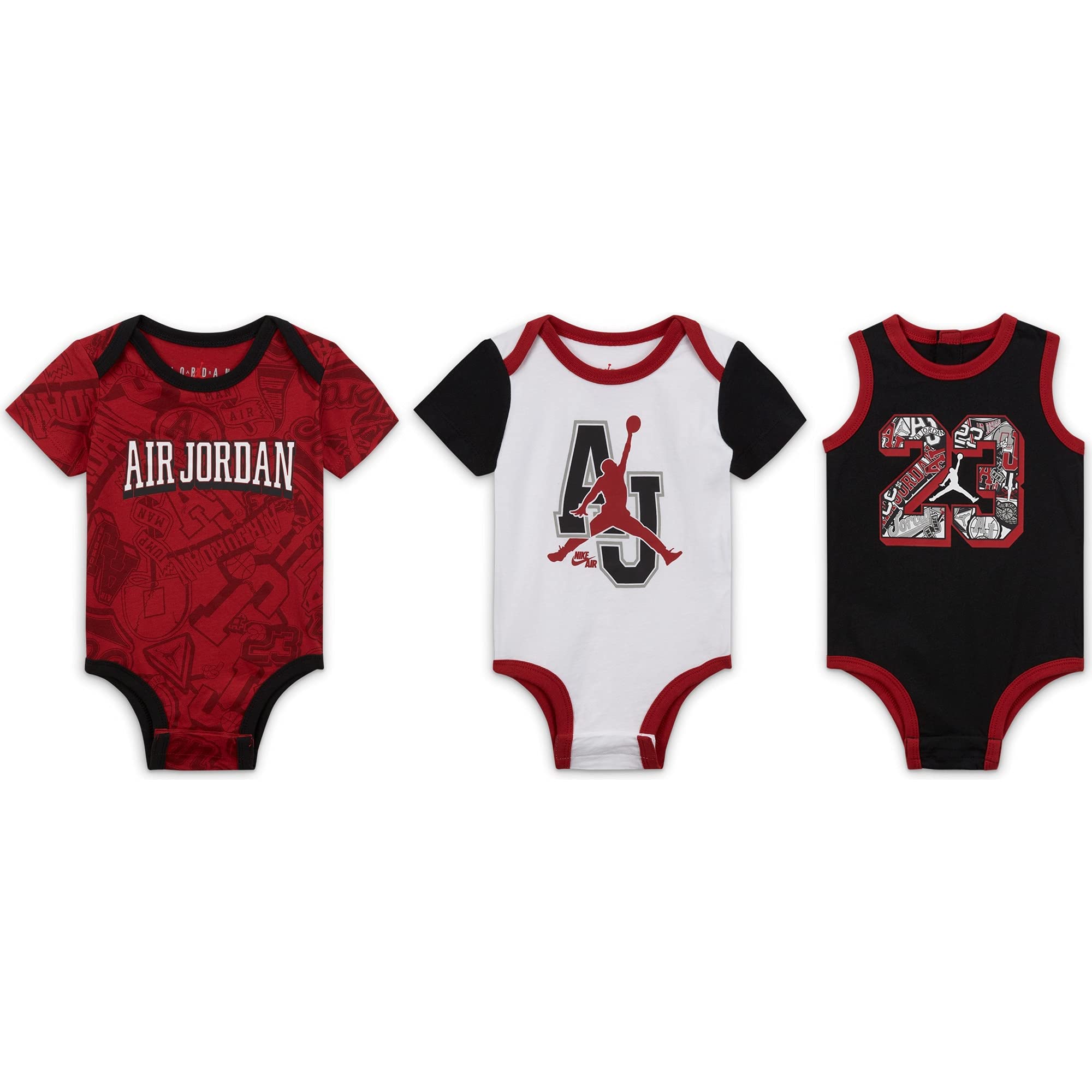 JordanBaby Boy's March Madness 3-Pack Bodysuit (Infant)