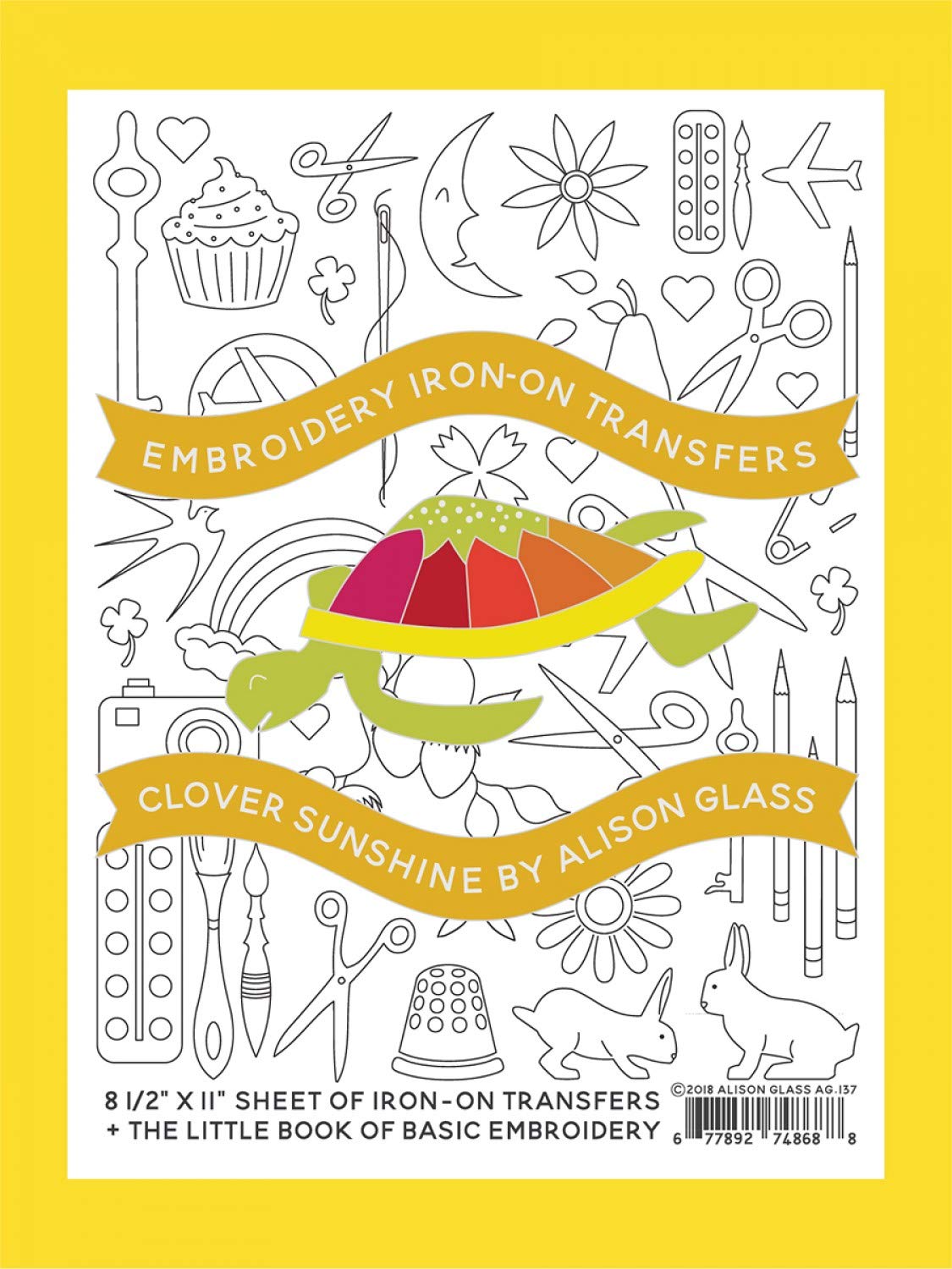 Embroidery Book Iron On Transfer EMBROIDERY & ORIGAMI