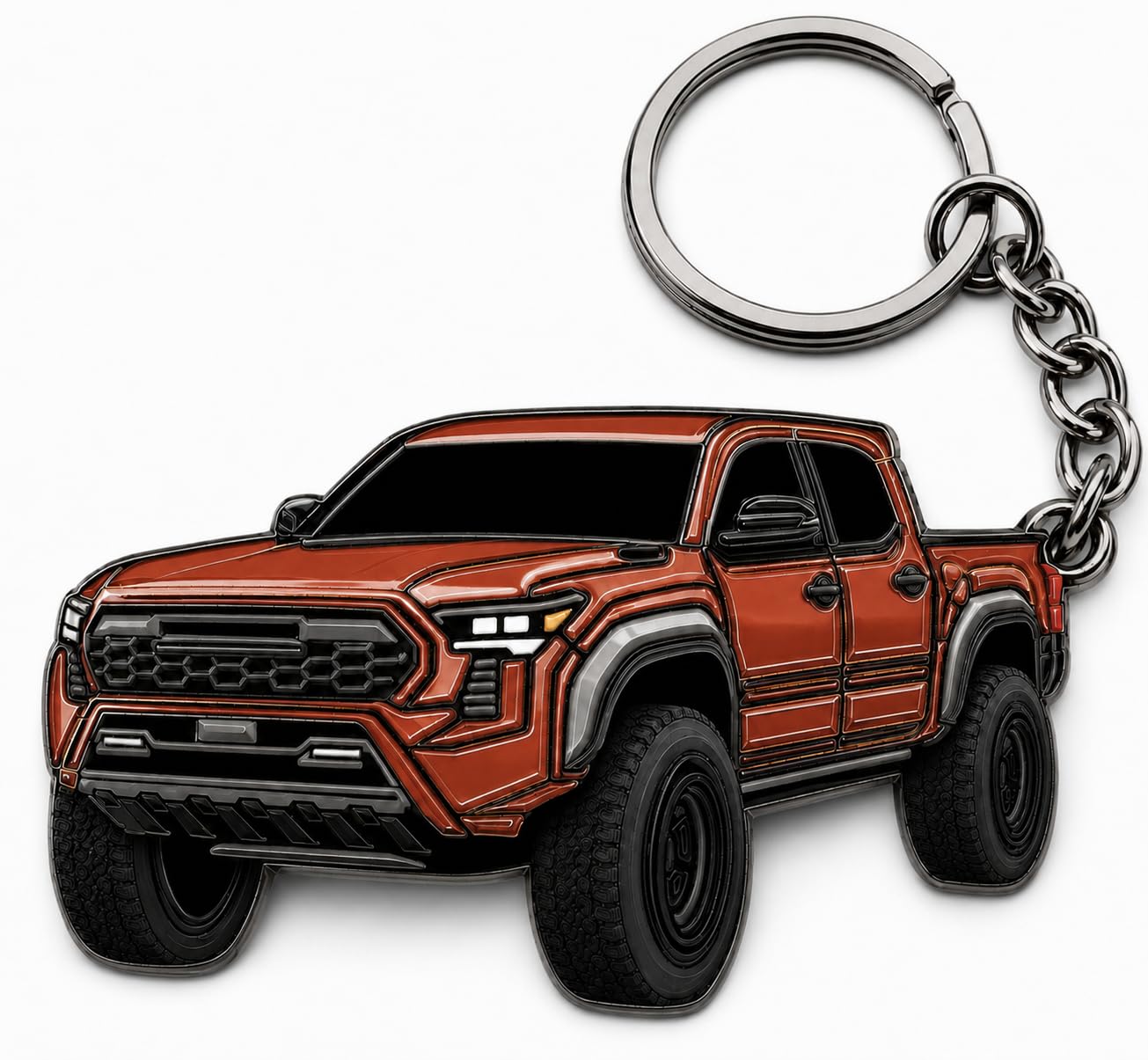 Tacoma Keychain 2026 Tacoma Accessories 2016-2025 mods 4th Gen Cool Key Chain Fob Cover Toy Gift Truck