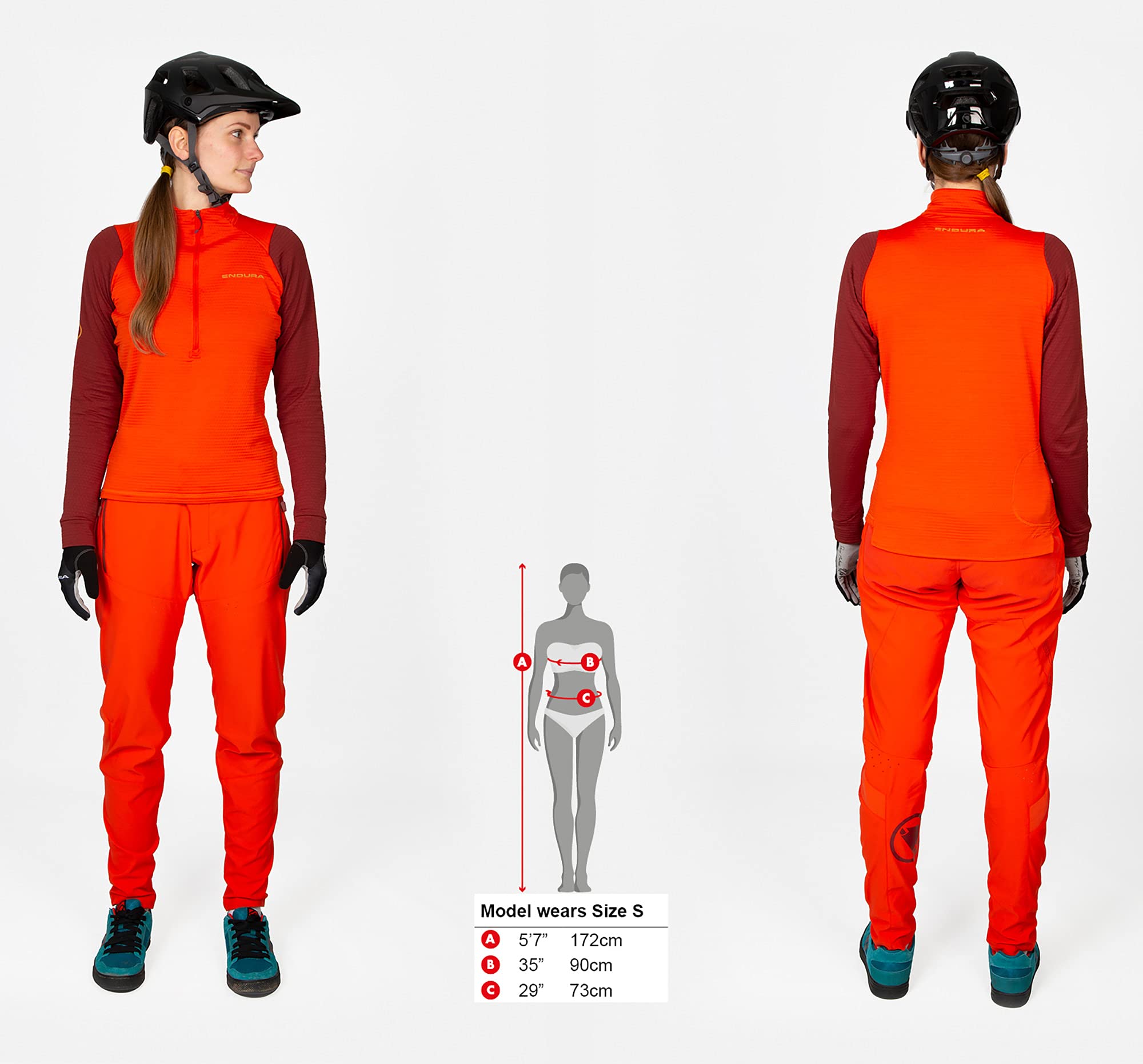 Endura Damen Singletrack Cycling Fleece Singletrack Fahrrad-Fleece