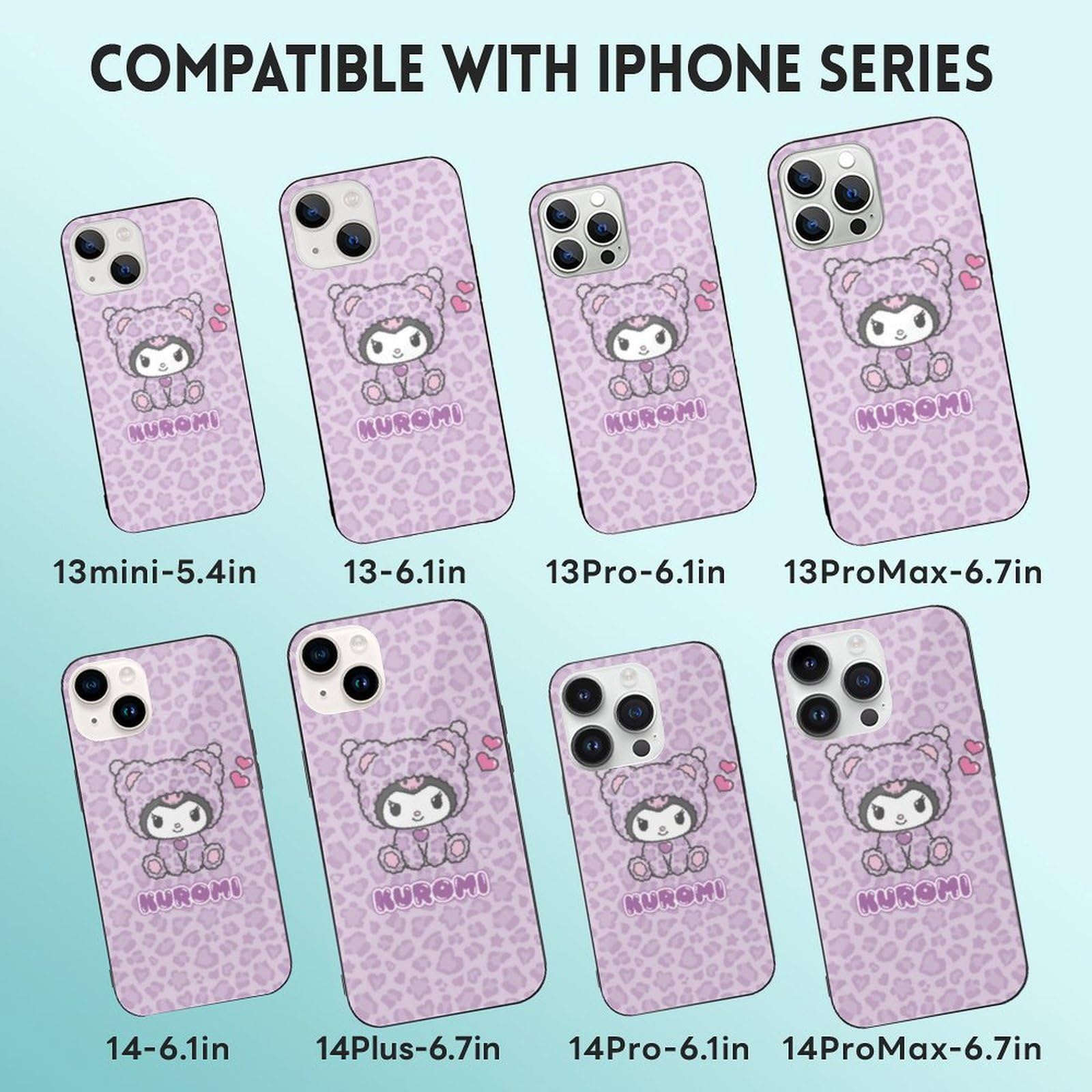 Amazon.co.jp: クロミ ちゃん ヒョウ柄 スマホケース iPhone 13 Mini